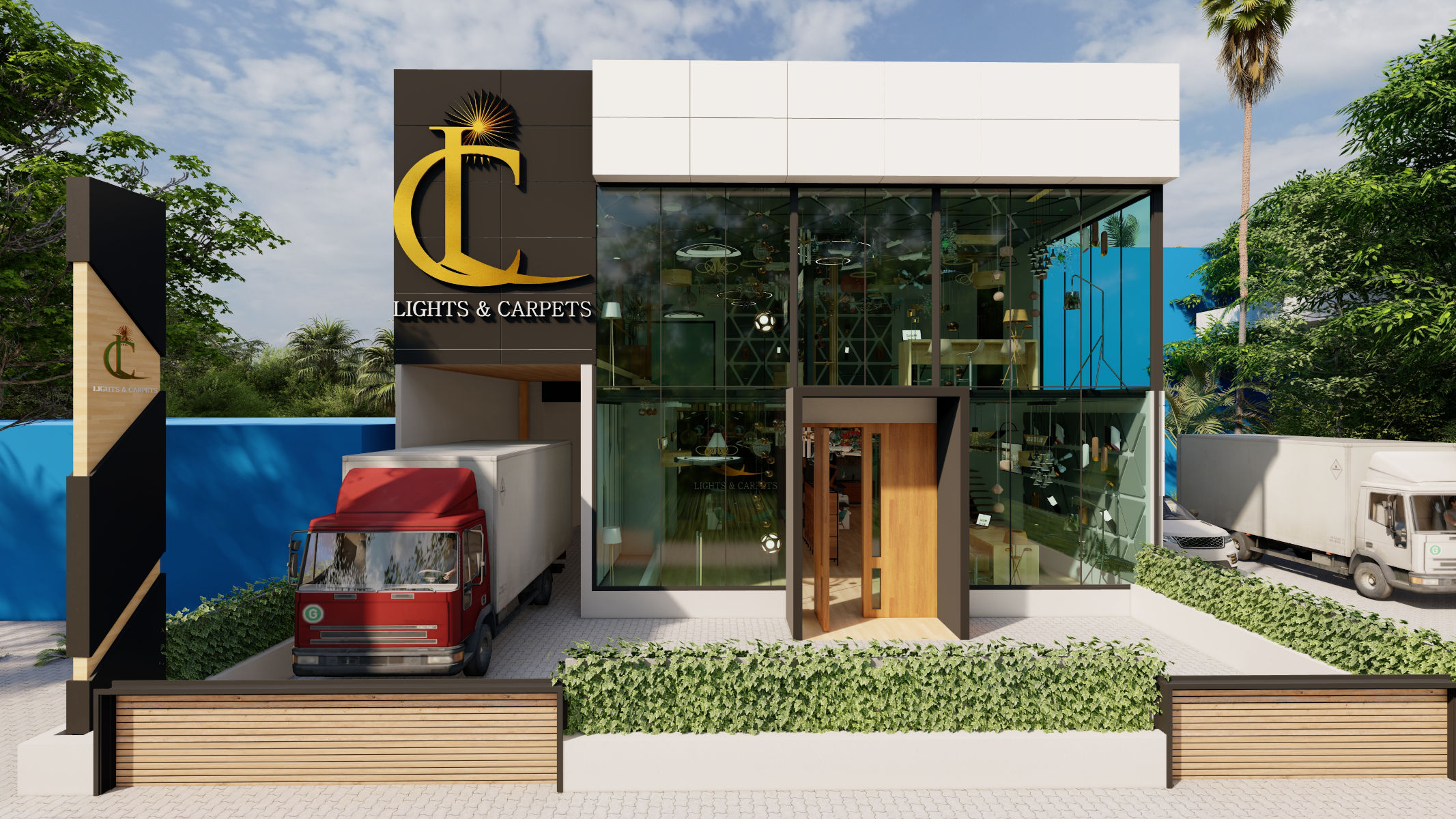 Interior design by ANTRE